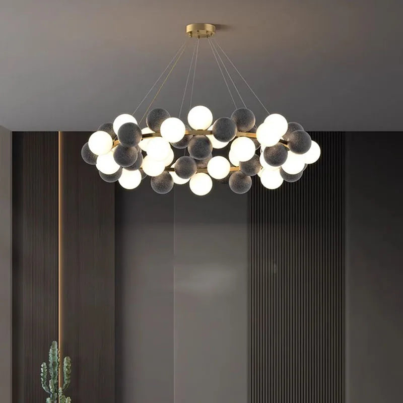 ثريات LED معلقة من DecorBites™ لديكور المنزل العصري، إضاءة داخلية لغرف المعيشة وغرف الطعام