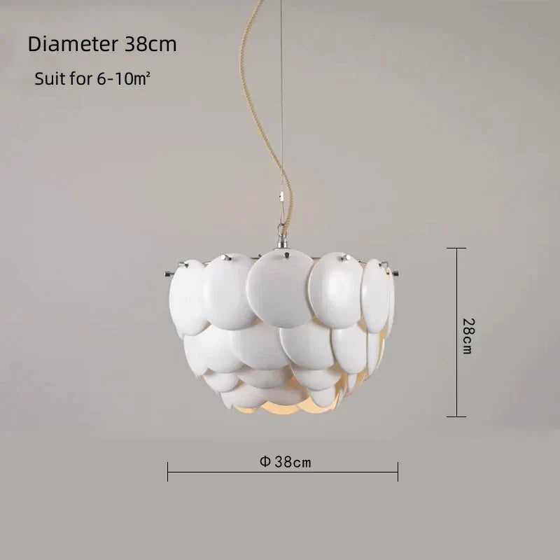 DecorBites™ French Ceramic Chandelier: Romantic LEDs for Luxury Living Room & Restaurant Decor