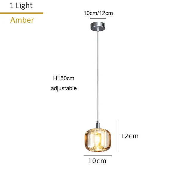 DecorBites™ Crystal LED Chandelier: Modern Staircase Pendant Light for Stylish Home Decor