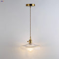 DecorBites™ Clear Glass LED Pendant Light - Modern Nordic Design - Adjustable Hanging Lamp