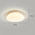 DecorBites™ Cream Style Cobblestone Ceiling Light for Master Bedroom