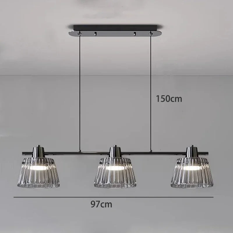 ثريات ديكور بايتس™ المعلقة بتقنية LED لديكور المنزل العصري والإضاءة الداخلية
