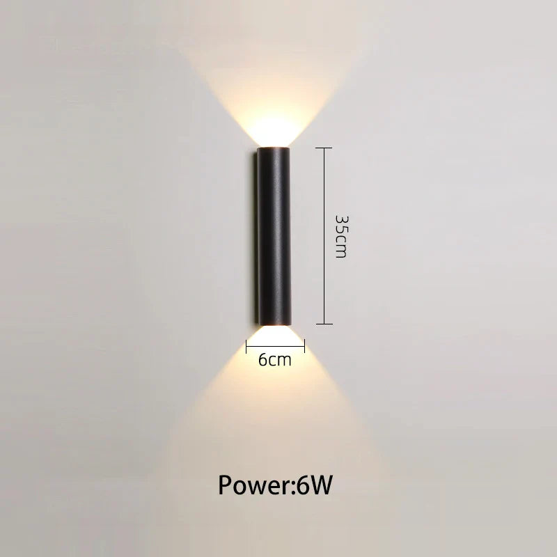 DecorBites™ LED Wall Lamp: Lone Line Up and Down Light for TV Background or Bedroom