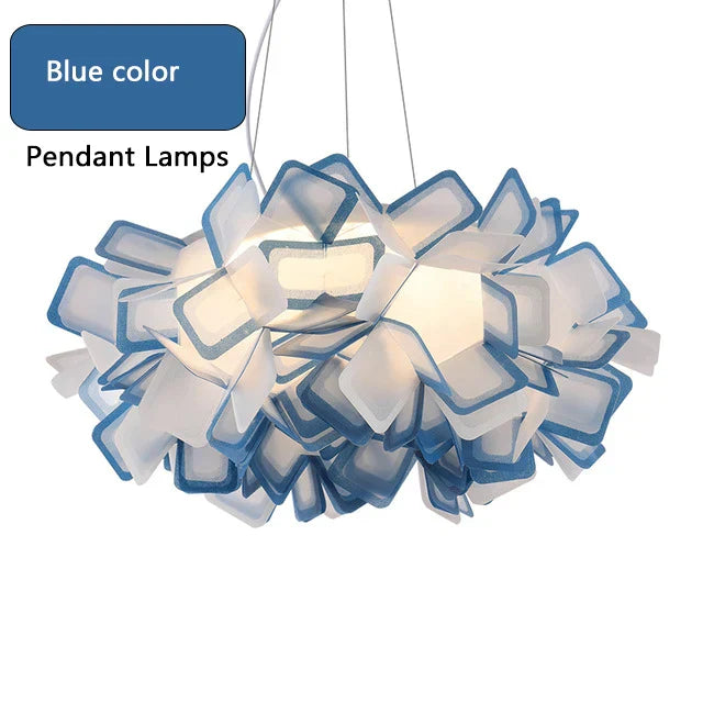مصباح سقف مُعلق LED على شكل زهرة DecorBites™ لغرفة المعيشة وغرفة النوم