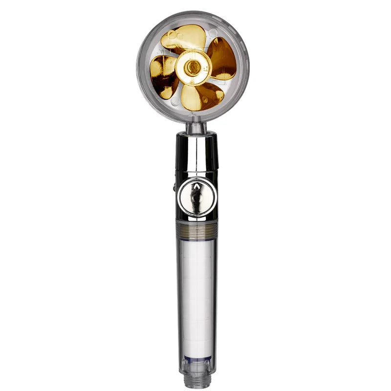 DecorBites™ 3-Function High Pressure Water Saving Spa Shower Head with Switch Button