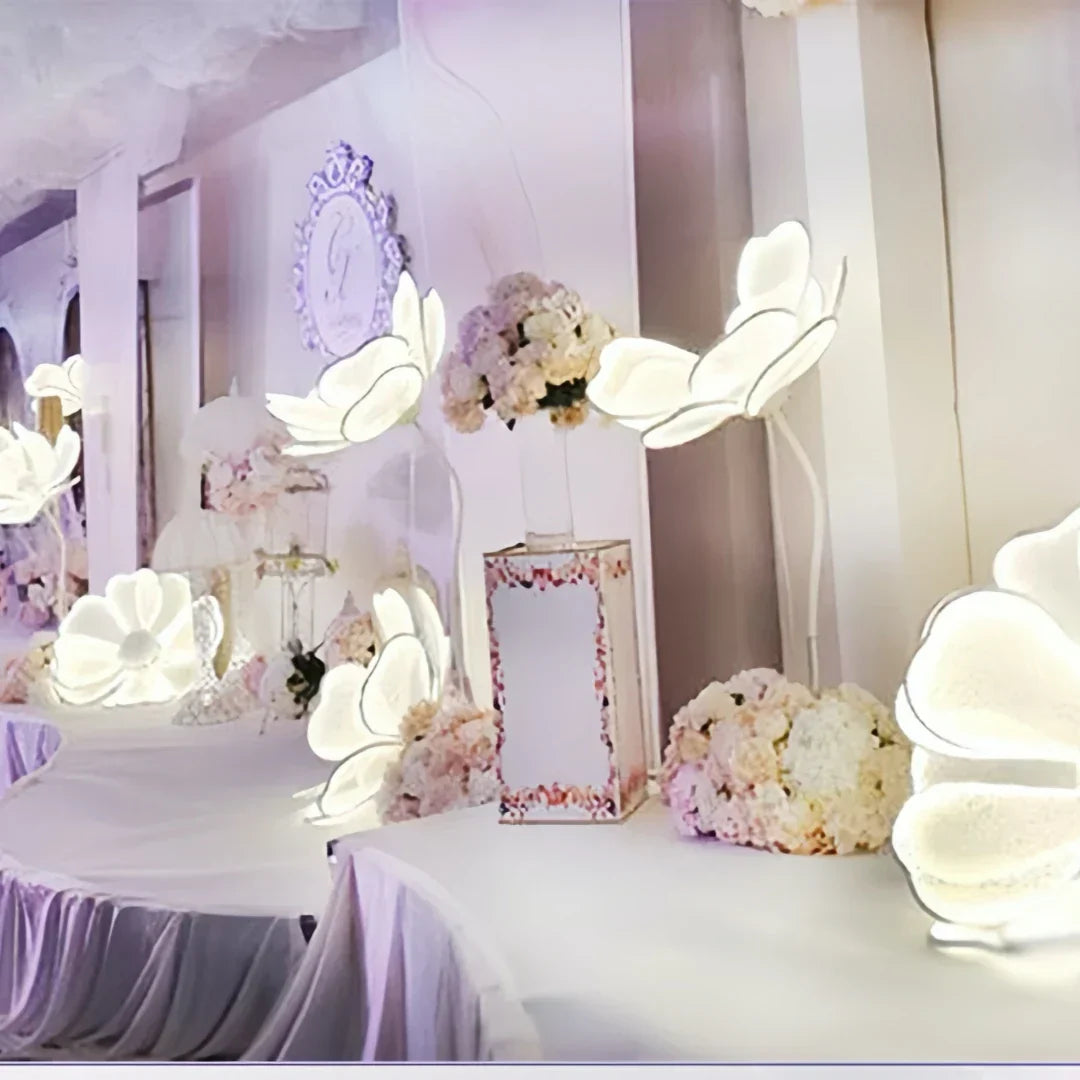 أضواء سقف فراشة LED من DecorBites™ لتزيين حفلات الزفاف الرومانسية
