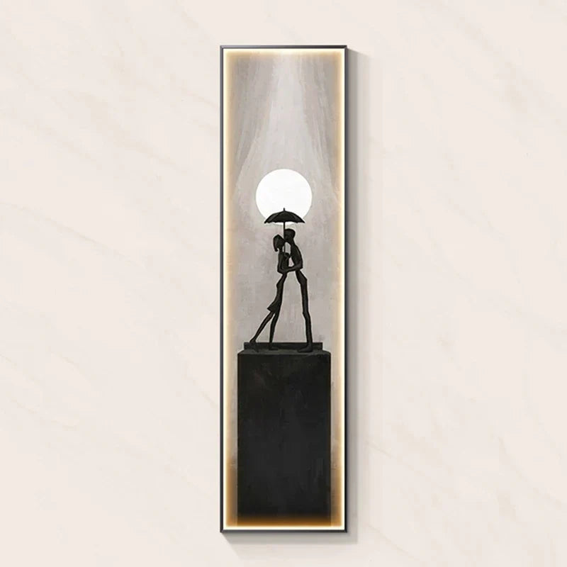 DecorBites™ Abstract Art LED Wall Lamp for Home Decor