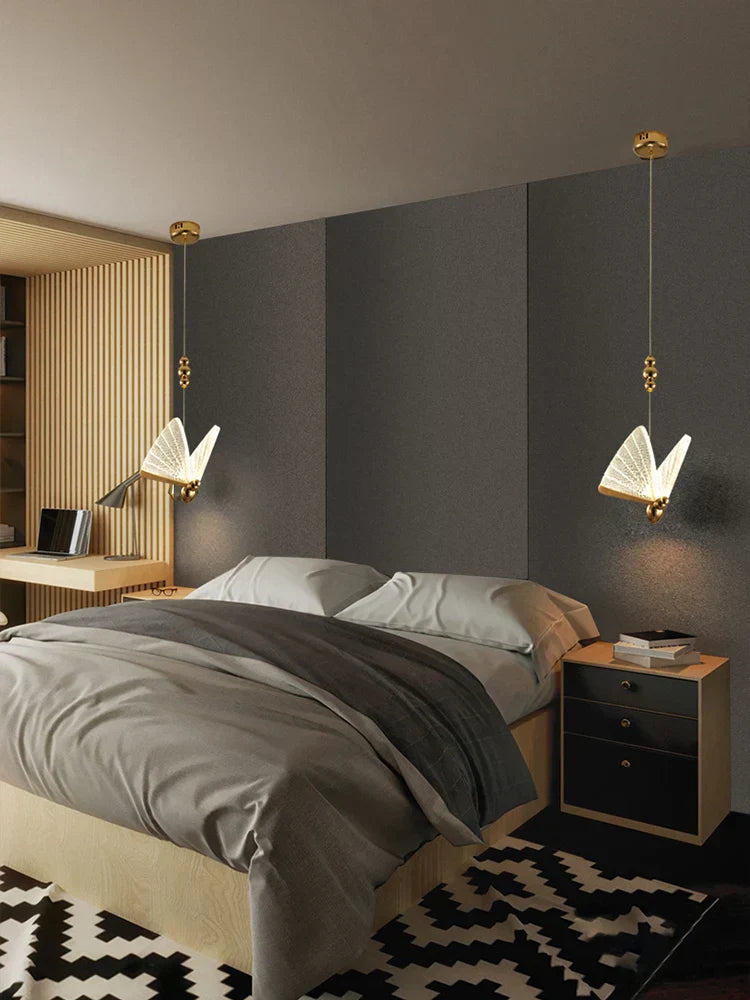 مصباح فراشة LED معلق DecorBites™ لتركيبات الإضاءة ديكور المنزل