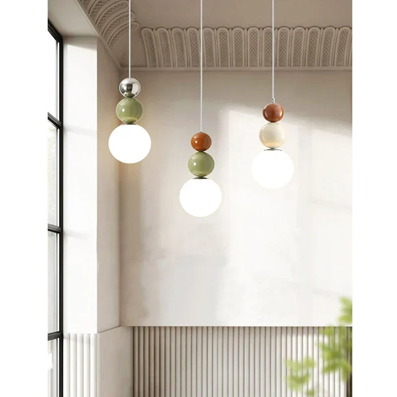 DecorBites™ Cream Style Modern Minimalist Nordic Pendant Light for Master Bedroom