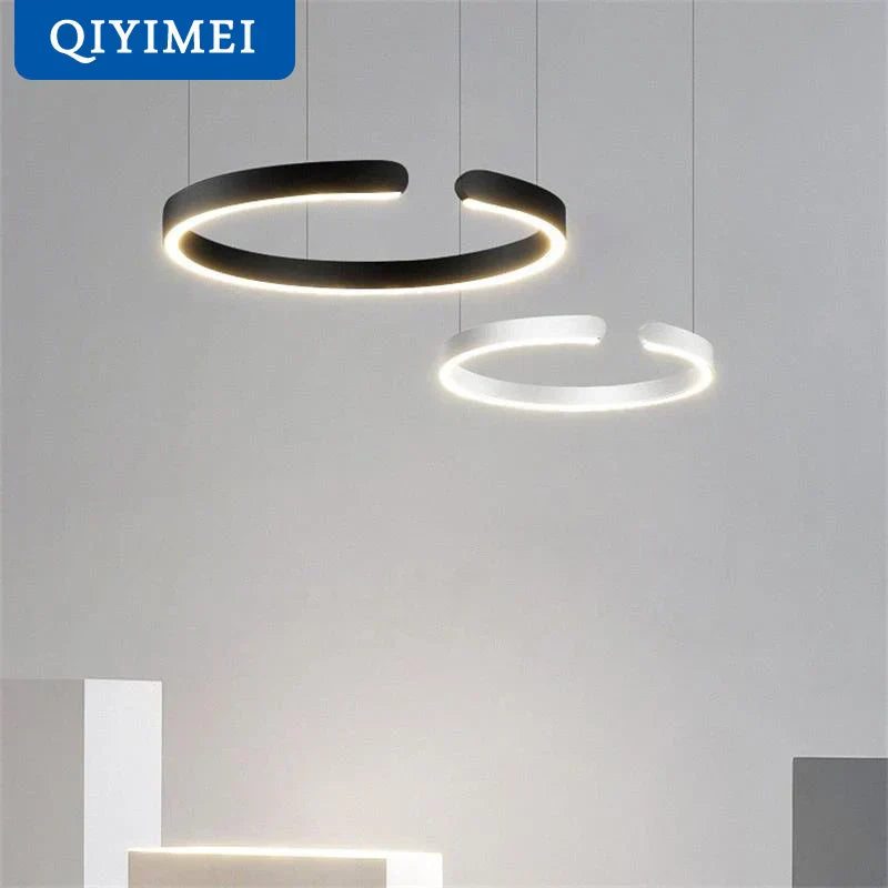 DecorBites™ ثريا LED: إضاءة داخلية عصرية لغرفة النوم، غرفة المعيشة، قاعة الدراسة