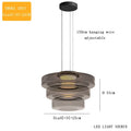 DecorBites™ Glass Chandelier LED Pendant Lights Modern Home Decor