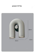 DecorBites™ LED U-shaped Wall Lamp for Minimalist Living Room and Staircase Lighting