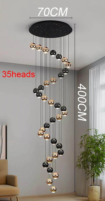 Modern Ring Acrylic Pendant Chandelier Light