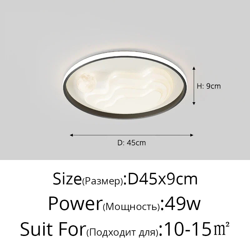ثريا DecorBites™ LED: تركيبات إضاءة حديثة لديكور المنزل، أضواء بيضاء لامعة