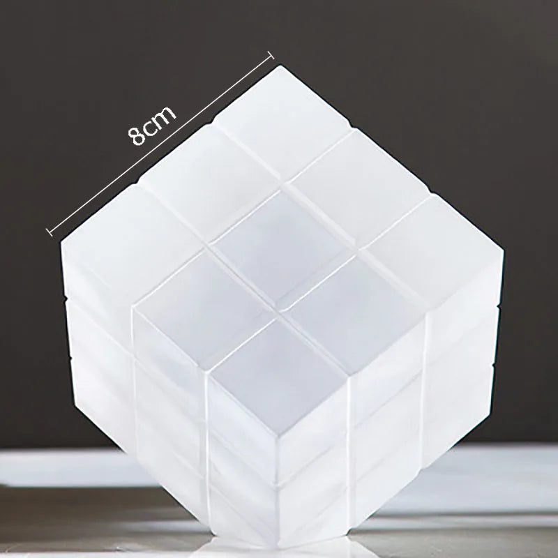 DecorBites™ Crystal Magic Cube Desk Ornament Sculpture DecorationCrafts