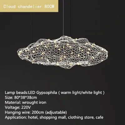 DecorBites™ Cloud Light: Nordic Design Floating Lamp for Bedroom, Hotel, Restaurant, Bar