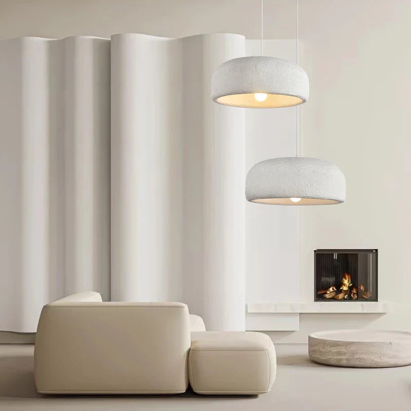 DecorBites™ Nordic Wabi-Sabi LED Pendant Light for Home Decor and Dining Room