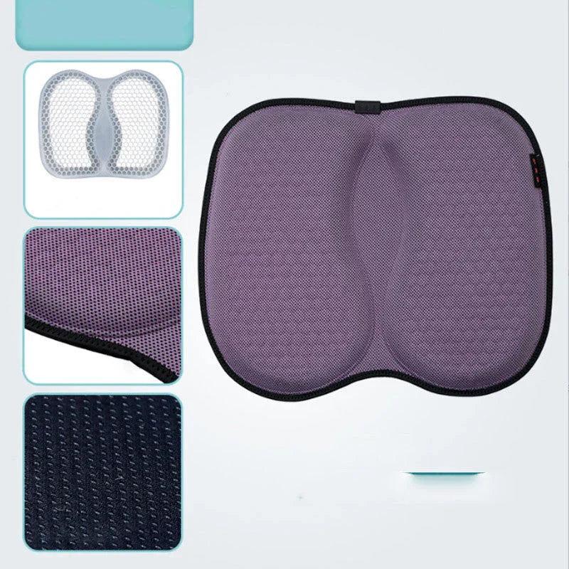 DecorBites™ 3D Honeycomb Silica Gel Seat Cushion for Cool, Comfortable Sitting