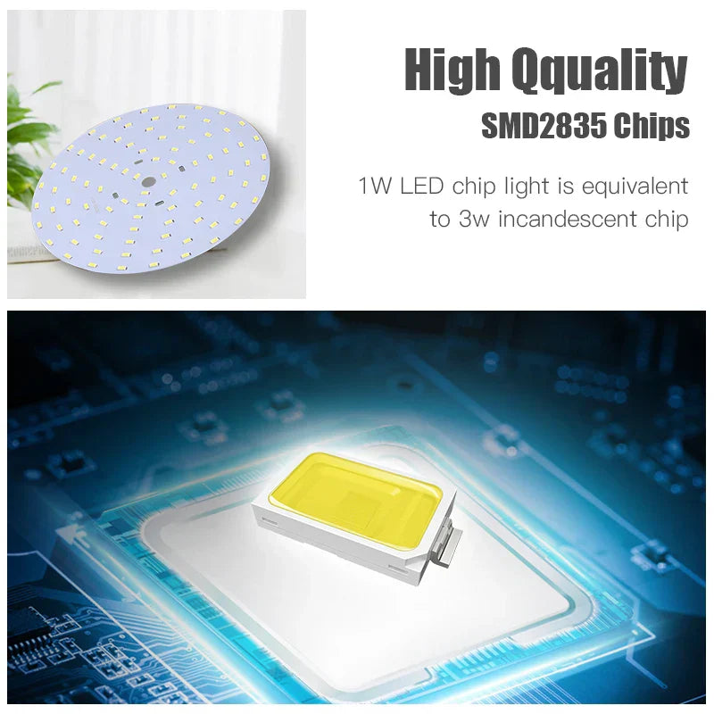 DecorBites™ LED UFO Ceiling Lamp E27 Bulb Super Bright Indoor Lighting for Living Room