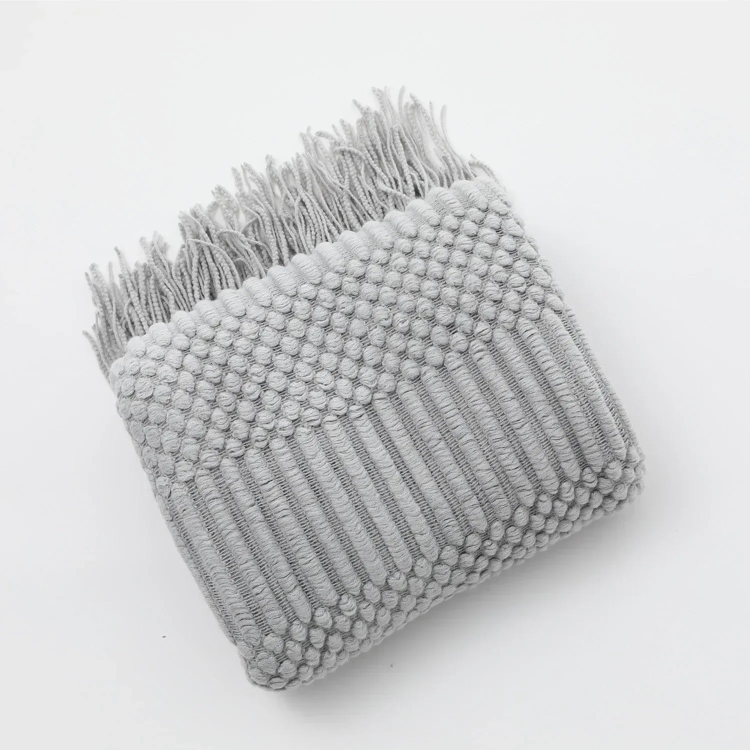 DecorBites™ Cozy Knitted Sofa Blanket - Winter Home Office Nap Comfort