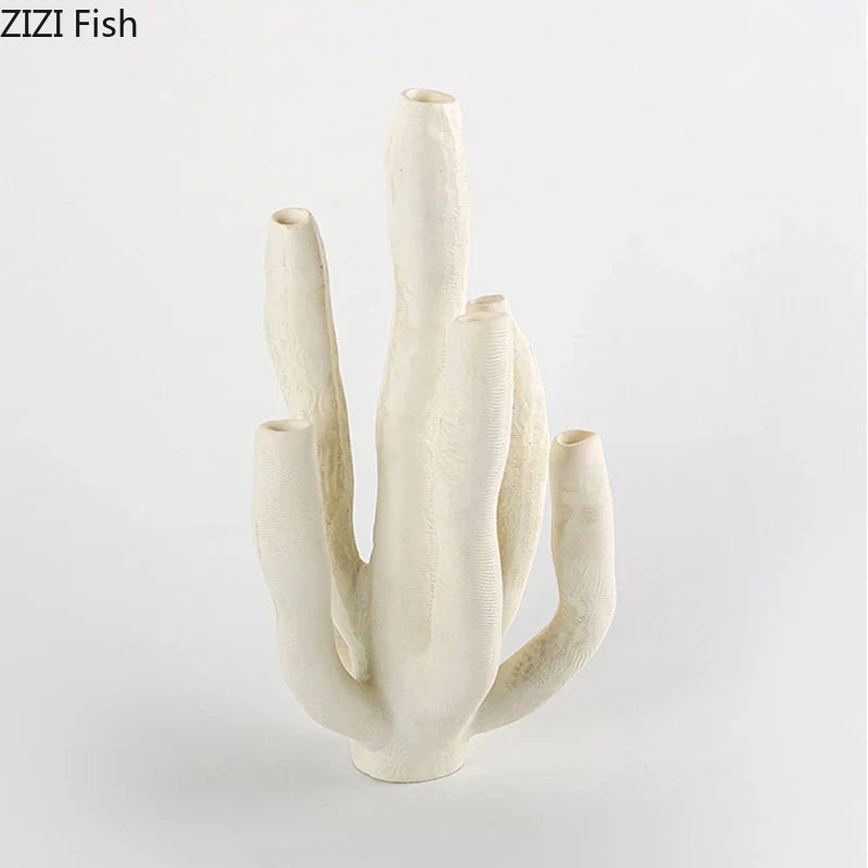 DecorBites™ Coral Landscape Sculpture - Modern Desk Ornament for Room Aesthetics