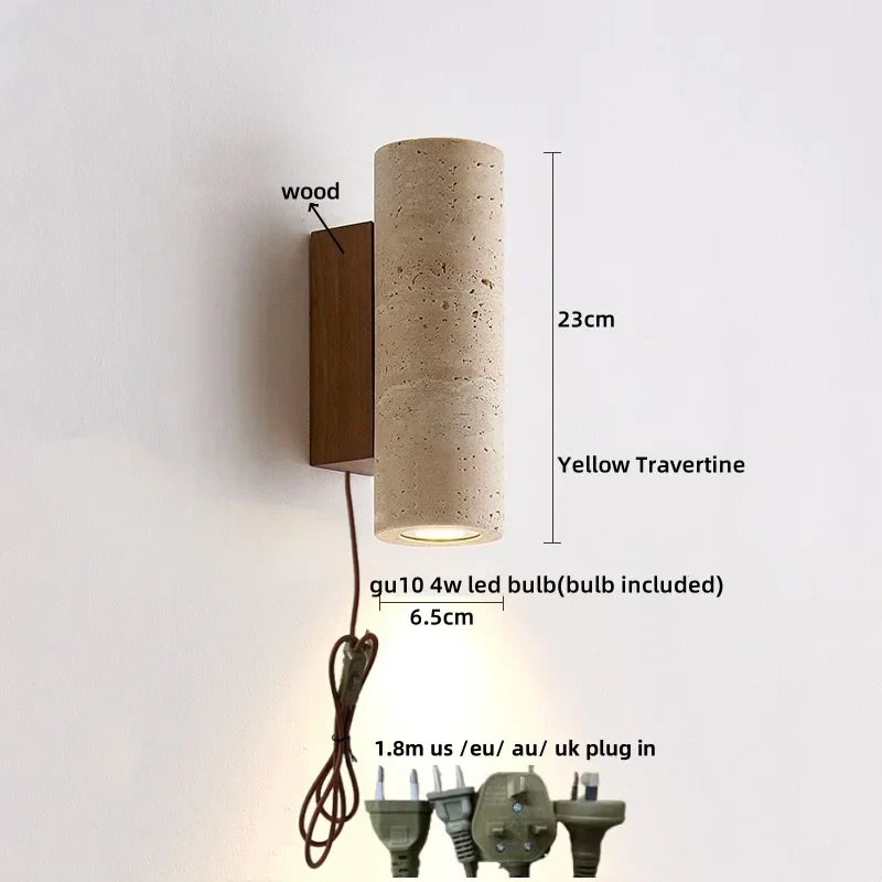 DecorBites™ Iron LED Wall Lights | Japan Style Home Decor Bedroom Lamparas