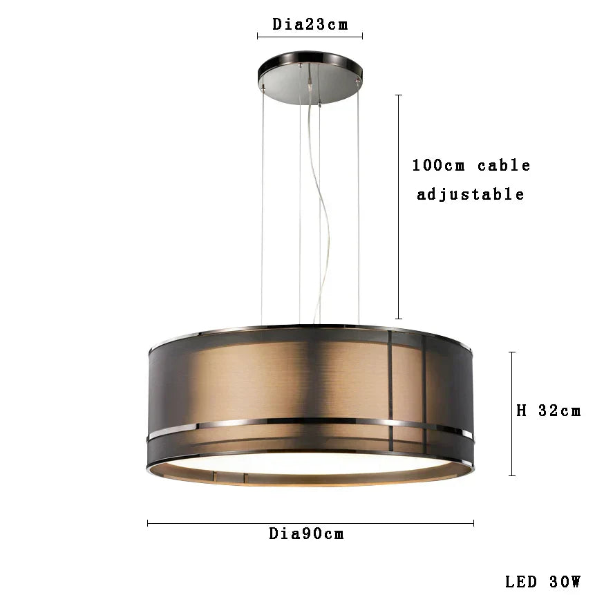ثريا سقف راقية DecorBites™ لديكور المنزل العصري من تصميم إيطالي