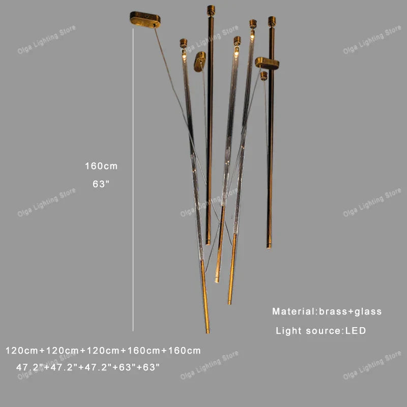 مصباح DecorBites™ الصناعي الاسكندنافي LED المعلق لديكور غرفة الطعام