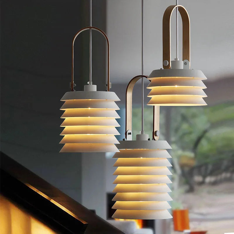 DecorBites™ Geometric Iron Table Lamp - Retro White Floor Lamp for Designer Living Room