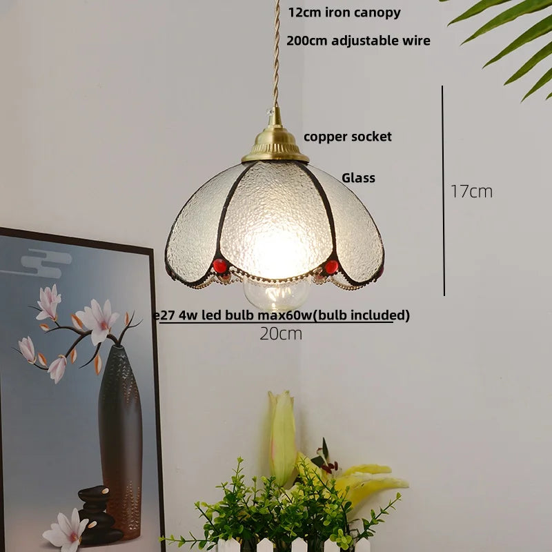 DecorBites™ Butterfly Glass LED Pendant Lights: Modern Nordic Kitchen Fixture