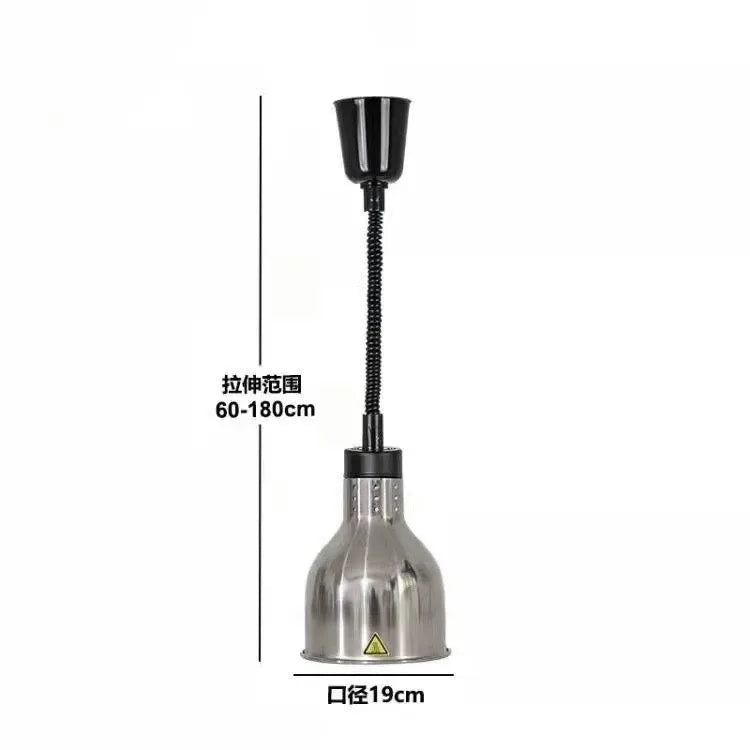 DecorBites™ Electric Heat Lamp: Adjustable Kitchen Fixture for Food Preservation
