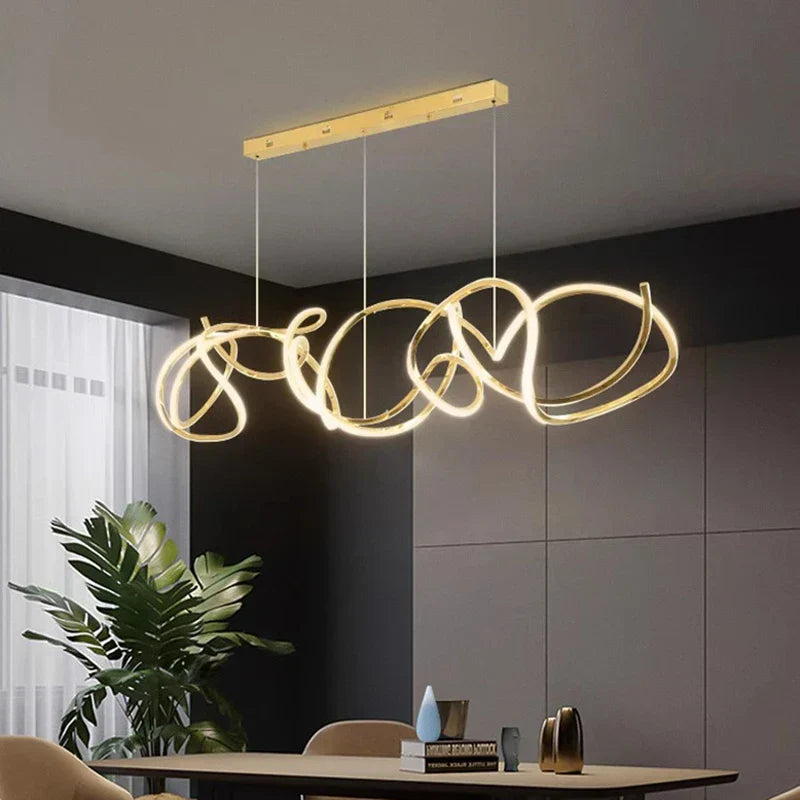 ثريات معلقة LED DecorBites™ لديكور غرف الطعام والمعيشة