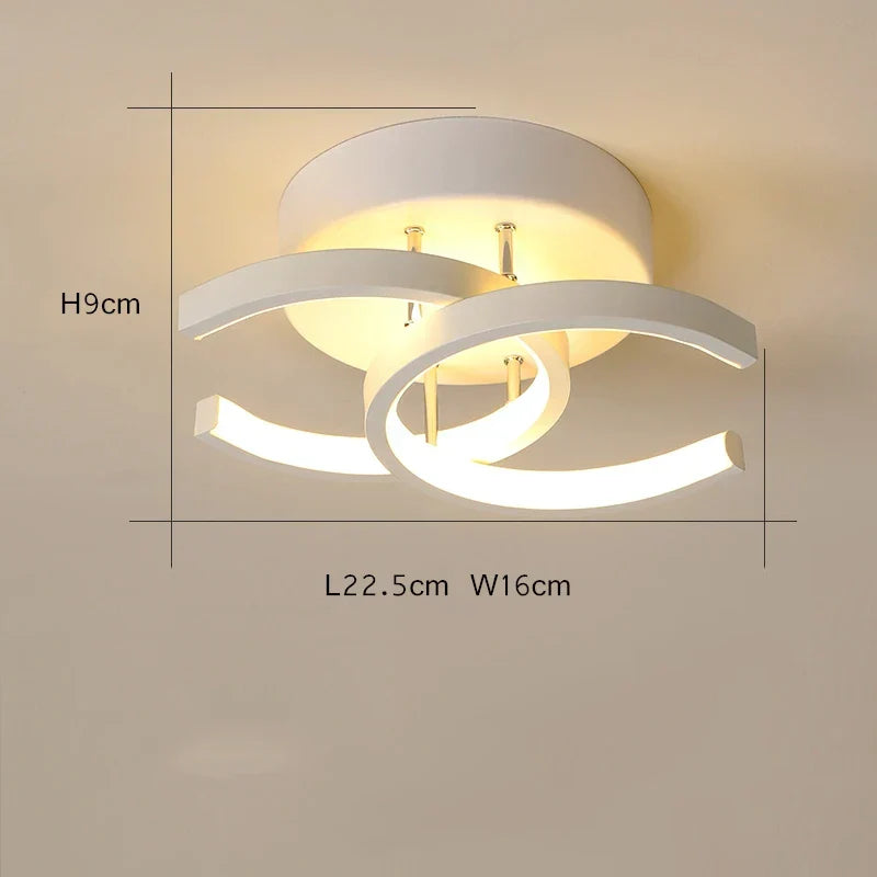 مصابيح سقف الممر LED من DecorBites™ لإضاءة المنزل في غرفة النوم وغرفة المعيشة والممر