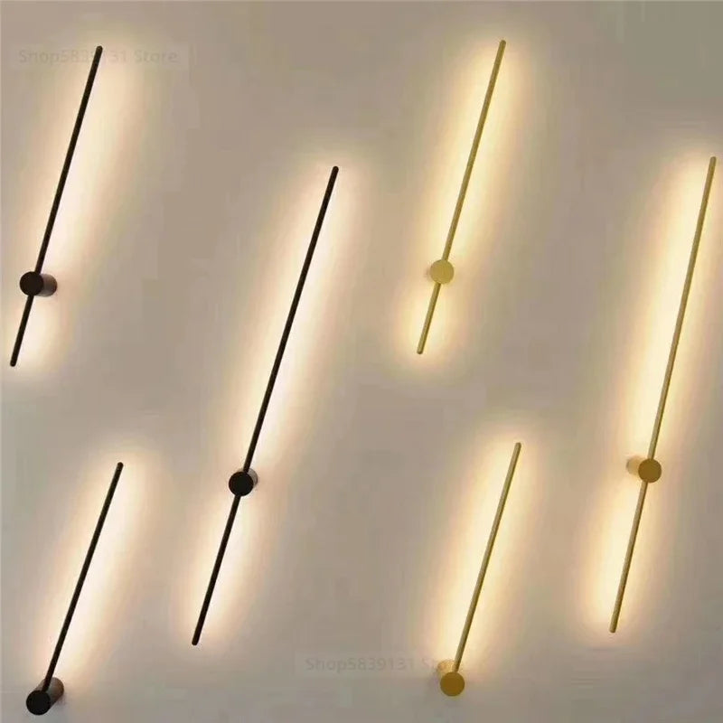 DecorBites™ LED Wall Lamps: Nordic Modern Design for Living Room and Bedroom