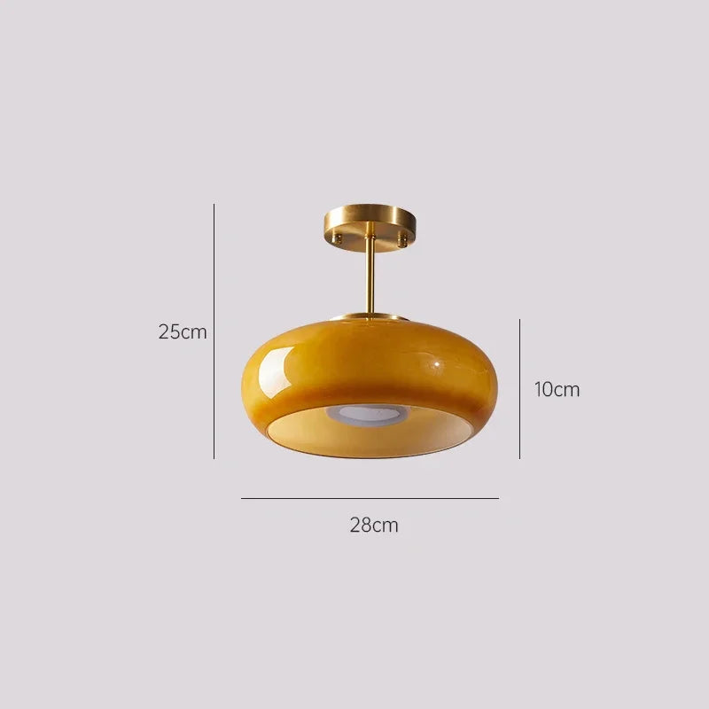 DecorBites™ Glass Ball LED Pendant Lights for Home Decor Luminaires