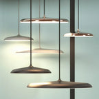 UFO Aluminum Pendant Light With Round Shade