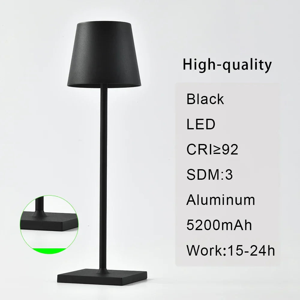 DecorBites™ 2023 Plodina USB Rechargeable Acrylic Table Lamp