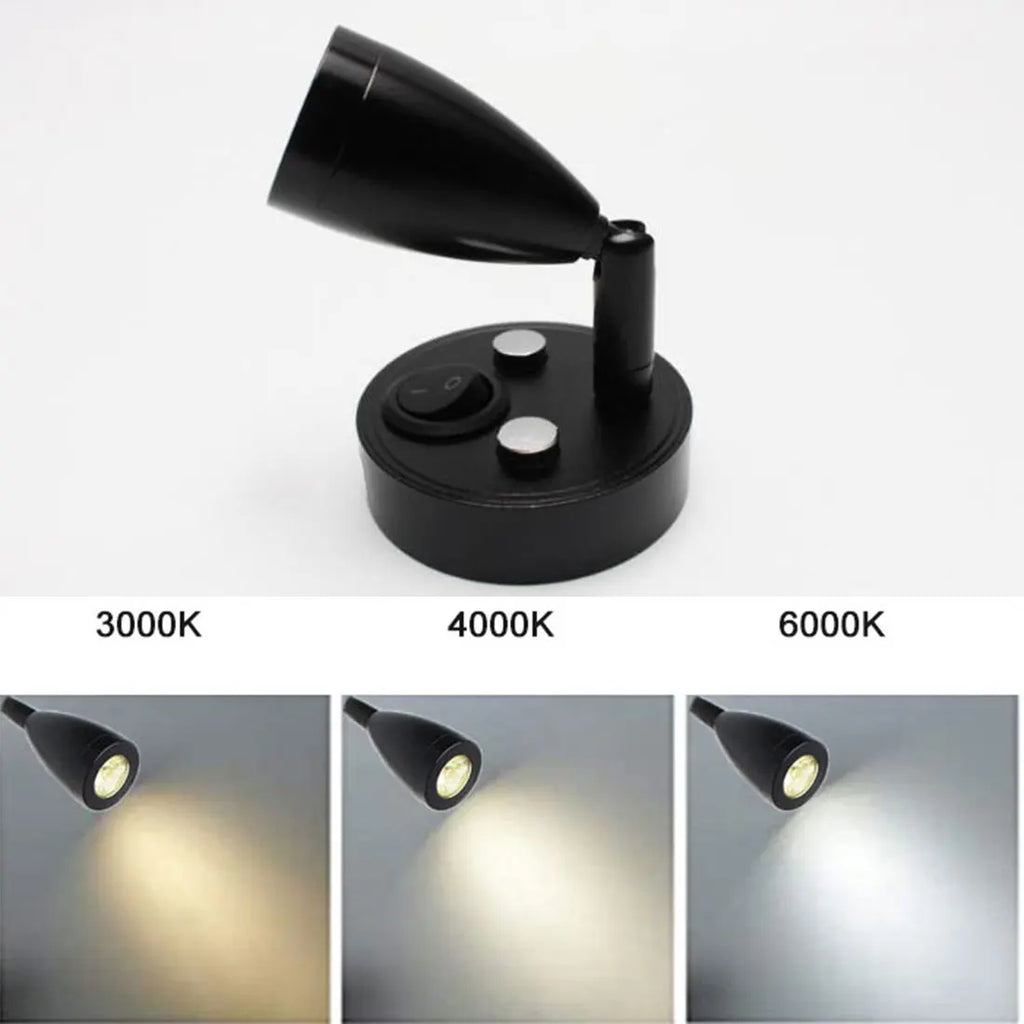 DecorBites™ 12V LED Reading Lamp for RV Boat Camper Trailer Interior Lighting