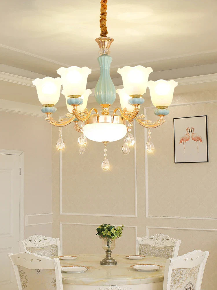 ثريا أوروبية فاخرة من DecorBites™ لغرفة المعيشة وغرفة النوم وقاعة الطعام - تصميم عصري وأنيق