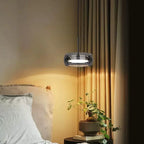 Modern Gray Glass Pendant Light With Plated Finish