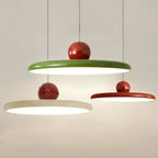 European Butterfly Pendant Light in Cream Metal