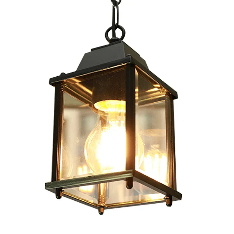 DecorBites™ Garden Pendant Lamp: Waterproof Hanging Lantern for Courtyard and Balcony