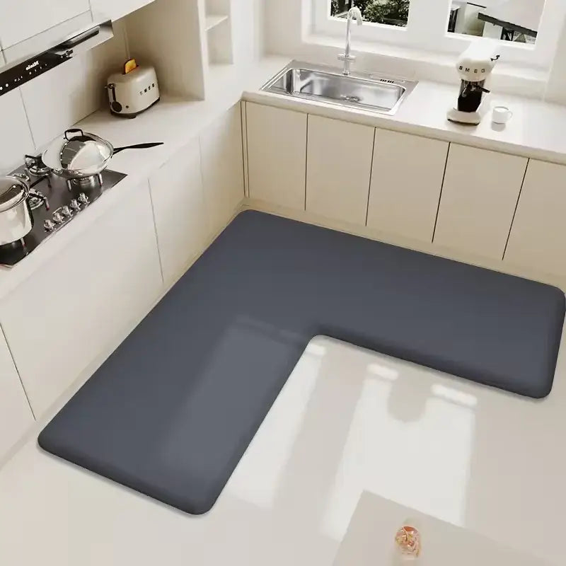Absorbent Bathroom Door Mat Velvet