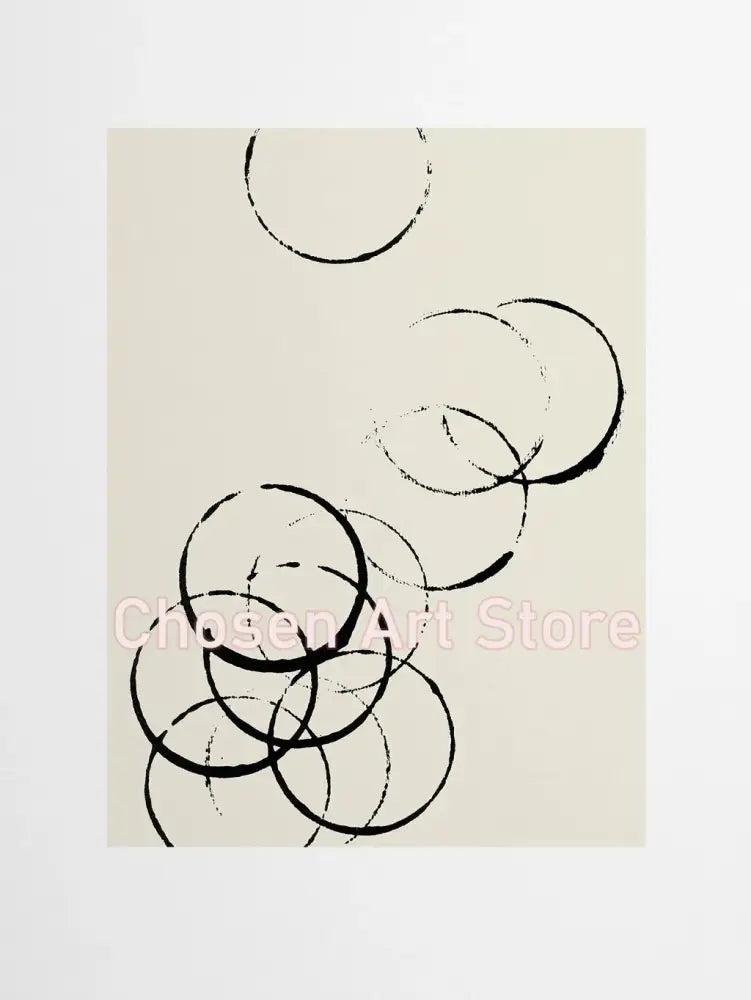 Abstract Canvas Poster Prints Set