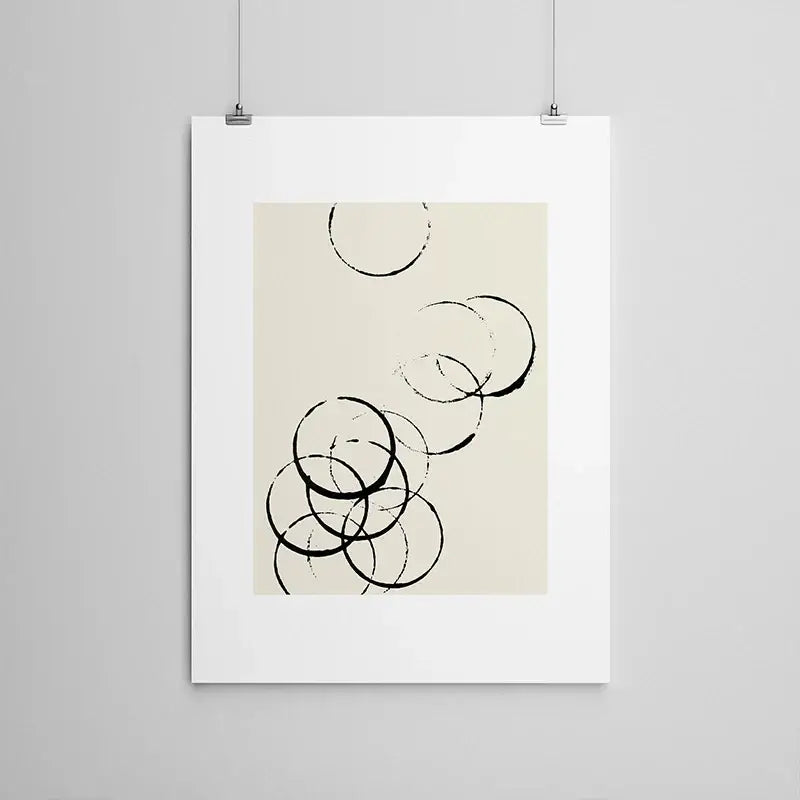 Abstract Canvas Poster Prints Set