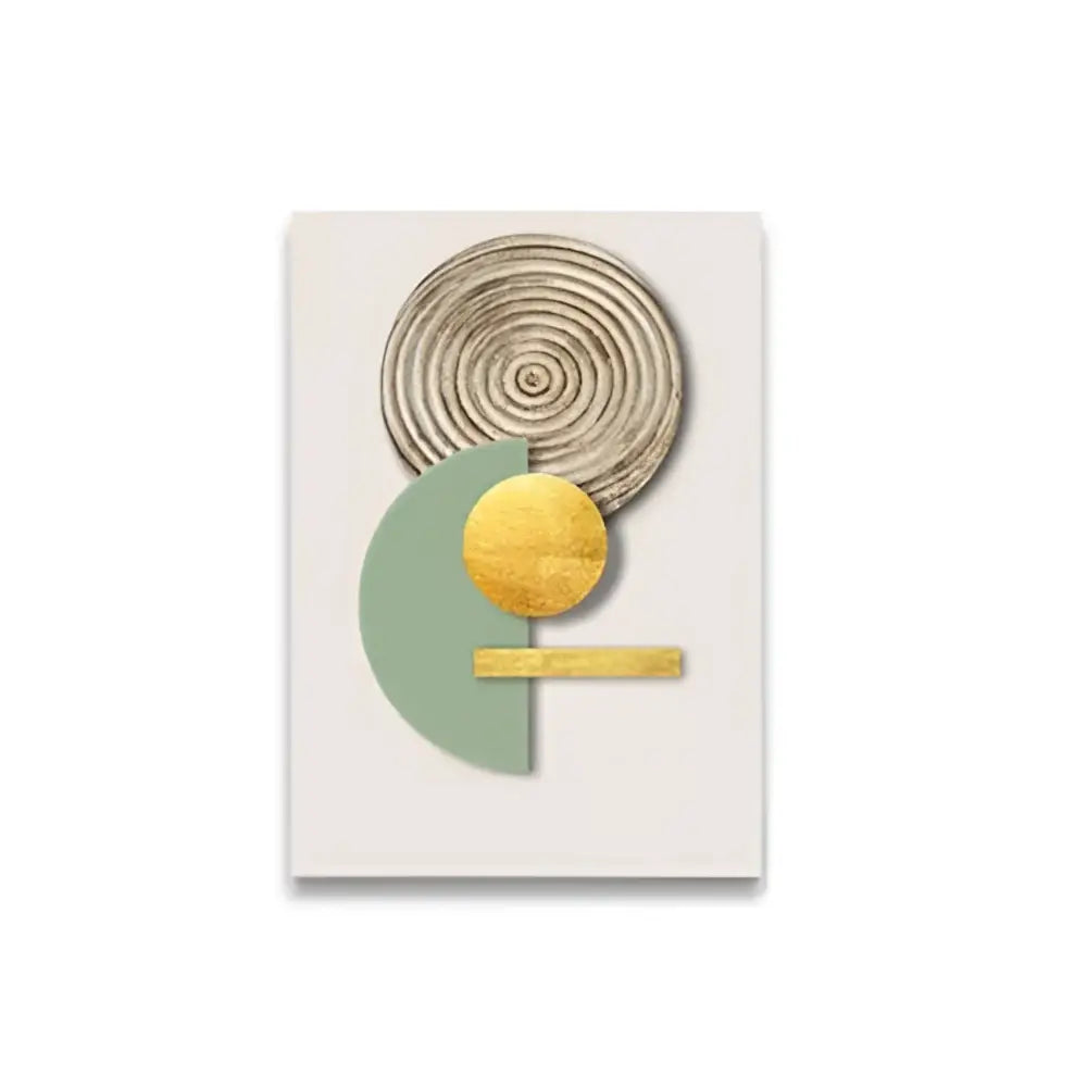 Abstract Geometric Canvas Art Set