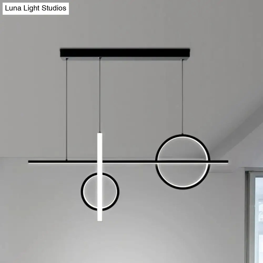 Acrylic Bike Pendant Lighting Nordic LED