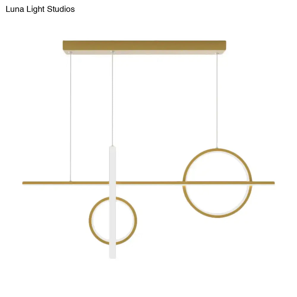 Acrylic Bike Pendant Lighting Nordic LED