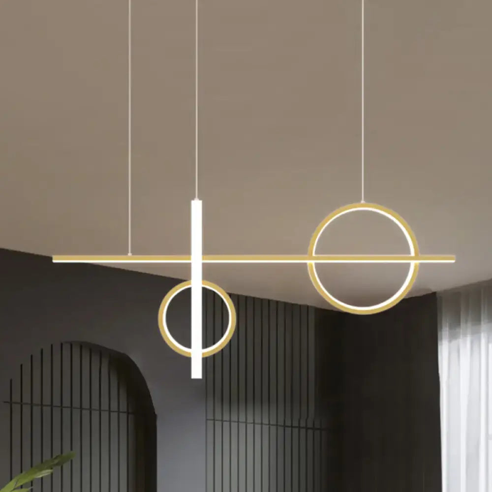 Acrylic Bike Pendant Lighting Nordic LED