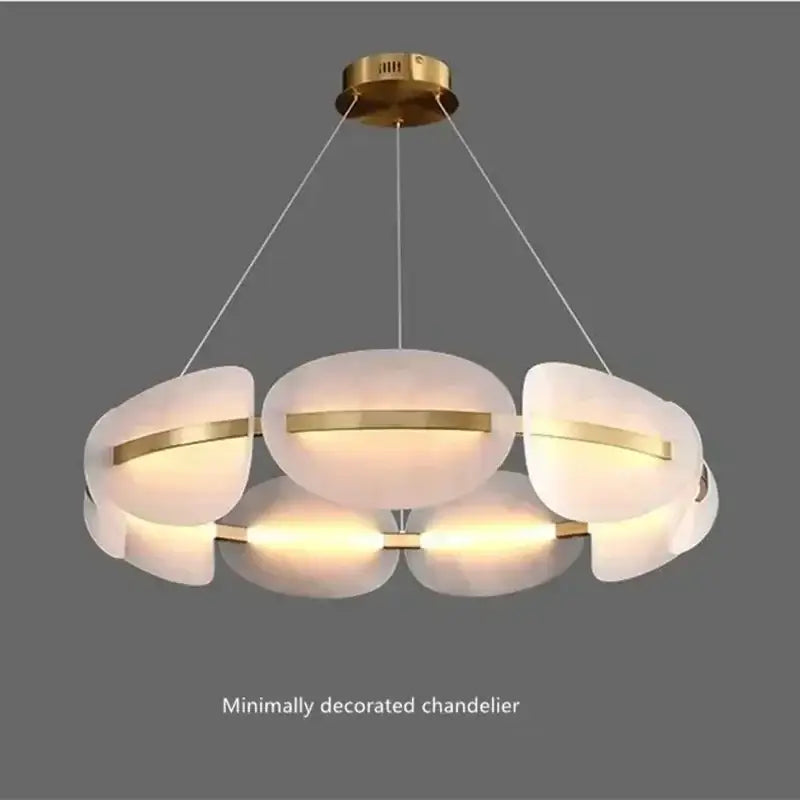 Acrylic Ring Chandelier Dimmable